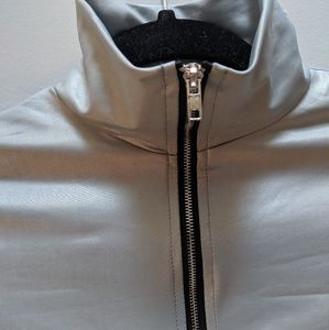 Silver Body Suit